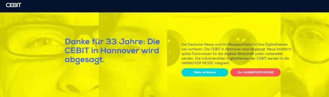 德國漢諾威CeBIT2019大展停辦??！
